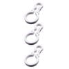 3PK Appetito Rubber Jar Lid Opener Home Kitchen Utensils White