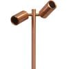 CLA Lighting Garden Spike Light Double Adjustable IP65 Copper