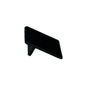 DecoSlat Plastic Two-Piece Channel End Cap 