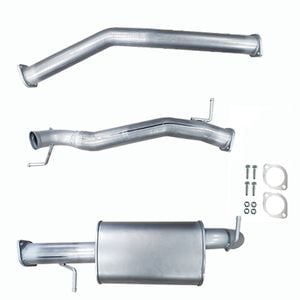 Ignite Exhausts Dpf Back For Volkswagen Amarok 2.0l 3" Muffler Raw Aluminised Steel