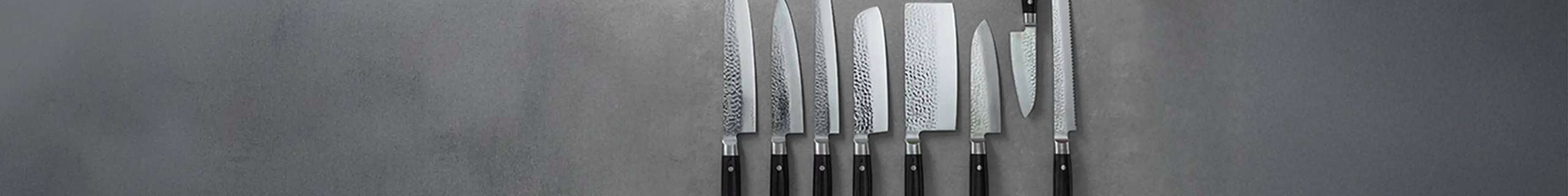 Yaxell header image of a set of knives from the brand