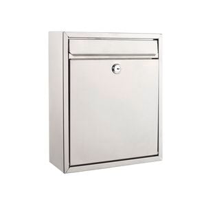 Sandleford Napoli Stainless Steel Wall Mount Letterbox