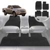 6D Diamond Car Floor Mats for Holden Colorado Ute 2008-2012-Outback GT