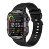 Smart Watch Fitness Bluetooth Call Waterproof (black)