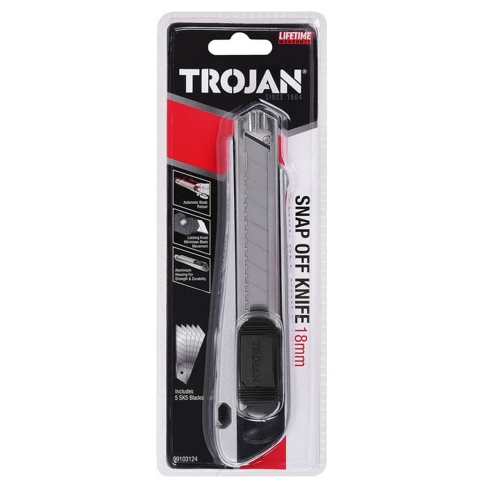 Trojan 18mm Snap Off Knife