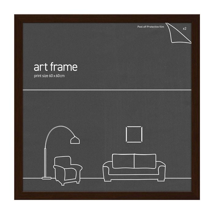 Impact Merch Classic Art Frame Rectangle 60x60cm - Rustic Oak