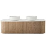 Rick McLean's Bathware 1500mm Oak Fluted Vanity Unit