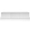 1.8m Majeston White Gloss Floating TV Cabinet