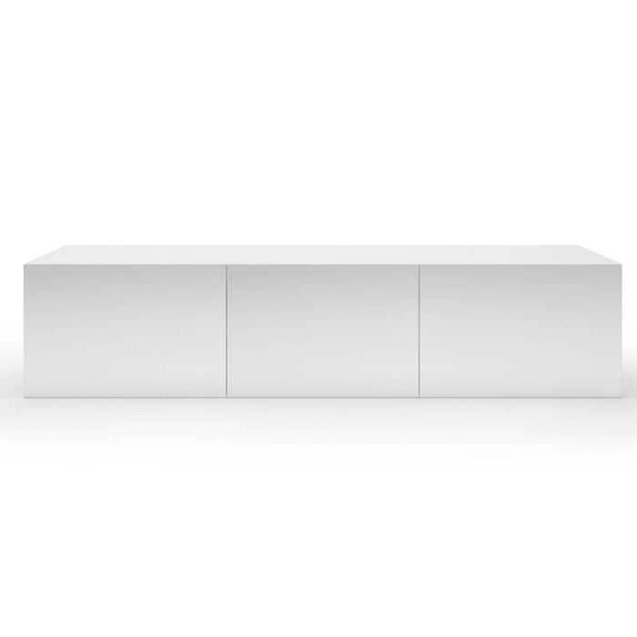 1.8m Majeston White Gloss Floating TV Cabinet