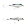 2x Rapala 14cm Saltwater X Rap LG Cast Shallow Minnow Fish Lures - Anchovy