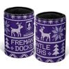 AFL Christmas Stubby Cooler - Fremantle Dockers - Rubber Base - XMAS