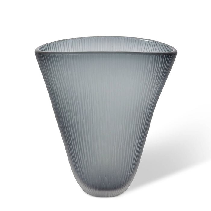 E Style Lona Home Decorative Vase Grey - 27 x 16 x 30cm