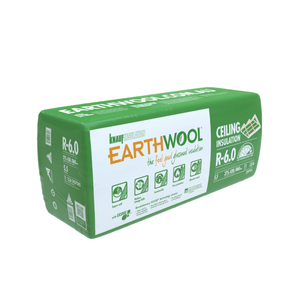 Earthwool R6.0 Ceiling Batt 275mm x 430mm x 1160mm 5.49m² - 11 Pack