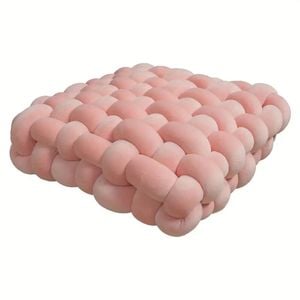 NNETM Nordic Elegance: Hand-Woven Floor Pillow for Cozy Comfort