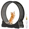 Advwin 100cm Cat Exercise Wheel Wooden Cat Treadmill Running Wheel