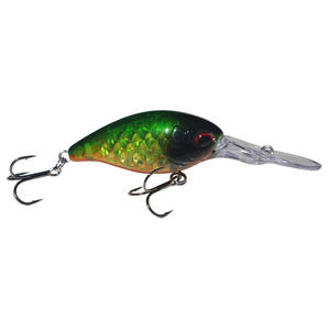 Profishent Rucus 41mm Micro Crankbait Hard Body Fishing Lure Green Chartreuse Orange