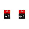 2PK Canon Pixma PG640XXL Ink Cartridge 600 Page Yield - Black