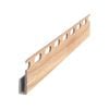DECO Smoked Ash DecoClad Starter Strip