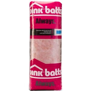 Pink® Batts® 12.6m Classic R2.2 Glasswool Ceiling Insulation