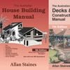 2-Pack: Allan Staines Decks & Pergolas Manual + House Building Manual