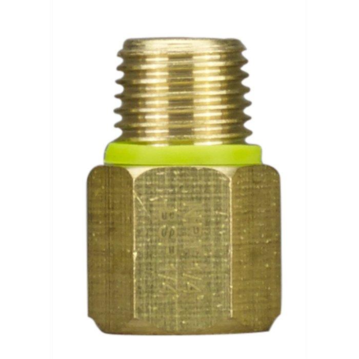 Powerfit Air Tool Accessory 1/4" Male NPT to Female BSP Brass