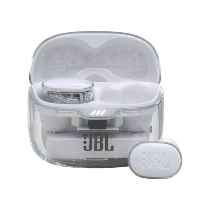 JBL Tune Buds True Wireless Noise Cancelling Earbuds White Ghost