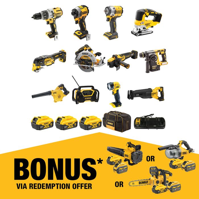 DeWALT 18V Brushless 12 Piece Combo Kit DCZ1201P3-XE
