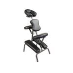Forever Beauty Black Portable Beauty Massage Foldable Chair Table Therapy Waxing Aluminium
