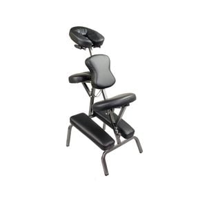 Forever Beauty Black Portable Beauty Massage Foldable Chair Table Therapy Waxing Aluminium