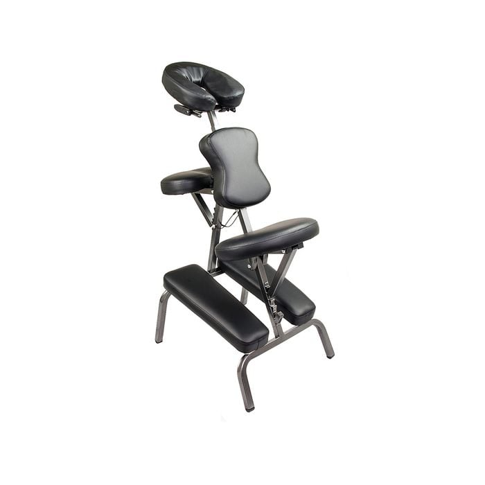 Forever Beauty Black Portable Beauty Massage Foldable Chair Table Therapy Waxing Aluminium