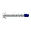 DeWALT 10 x 100mm Blue Tip Galvanised Hex Screw Bolt - 4 Pack