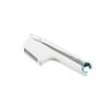 Culinare Plastic 27cm Garlic Press Crusher - White