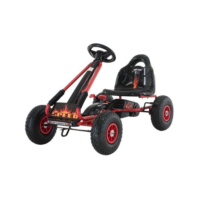 Kahuna G95 Kids Ride On Pedal Powered Go Kart Red Bunnings Australia