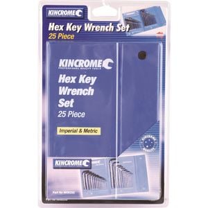 Kincrome Hex Key Set 25pc