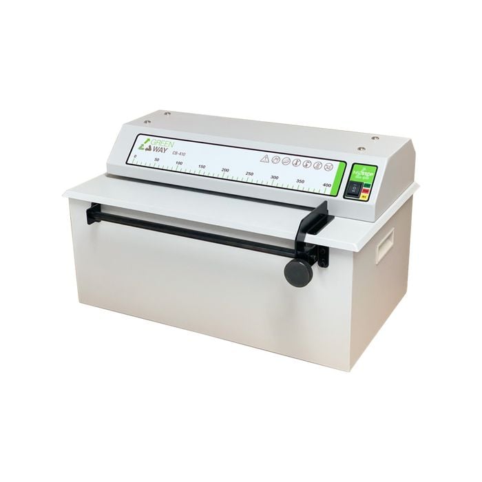 INFOSTOP CB410 Heavy Duty Cardboard Perforating Shredder