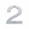 Sandleford 60mm Stainless Steel House Number 2