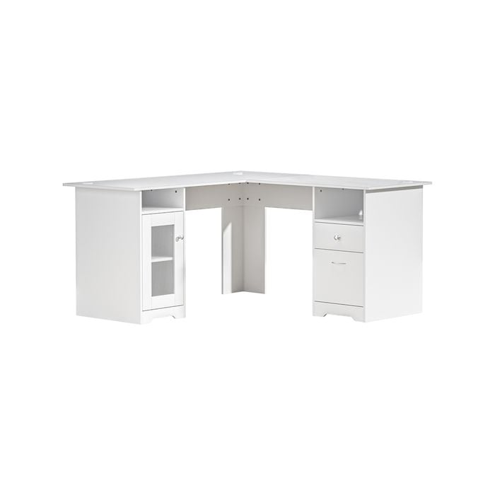 Artiss Corner Computer Desk Office Study Desks Table Drawers L shape Workstation Bunnings Australia