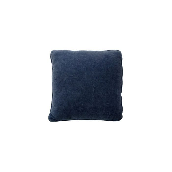 Bloomington Lucas Navy Texture Square Cushion 38 x 38 cm