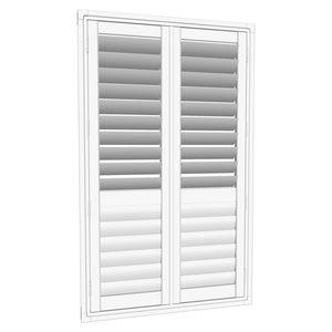 EasyAS 910 x 1500mm White Adjustable Plantation Shutter