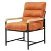Levede Metal Framed Accent Chair - Orange