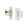 Lockwood Satin Chrome Symmetry Roller Bolt