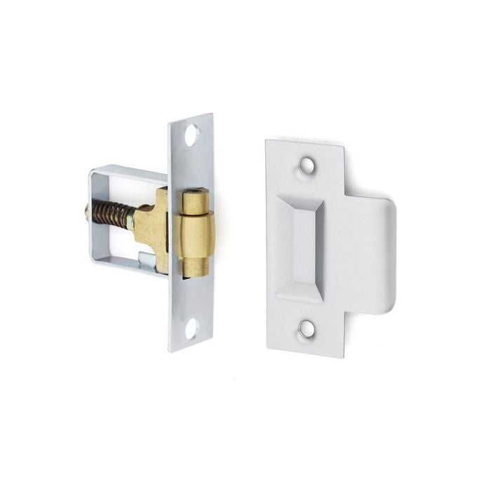 Lockwood Satin Chrome Symmetry Roller Bolt