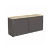 Olg Ekosystem Credenza Charcoal W1600mm X D400mm X H720mm