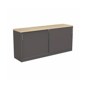 Olg Ekosystem Credenza Charcoal W1600mm X D400mm X H720mm