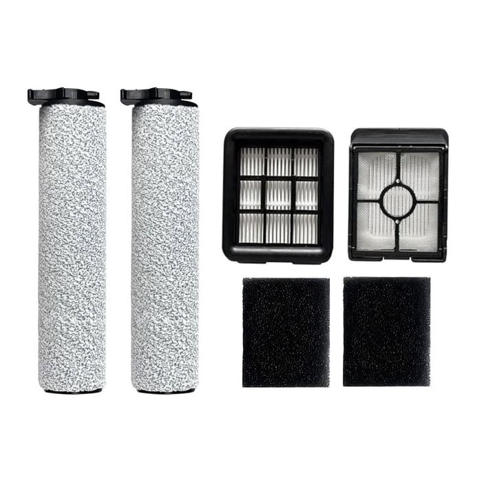 iDeer Life [6PCE] (Brush + Filters) Kit for Bissell CrossWave HF3 Cordless 3649A