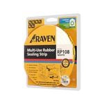 Raven 2000mm White RP108 Self Adhesive Weather Strip