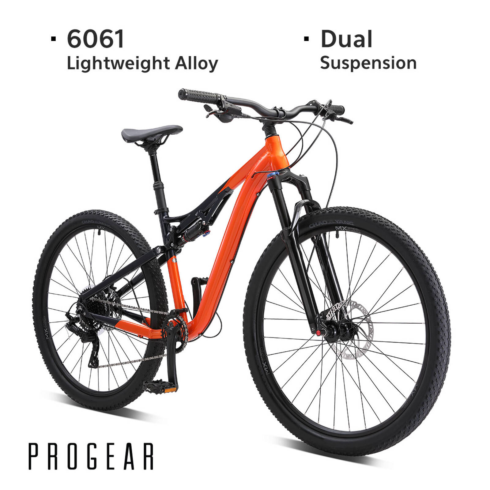 Progear Dual Suspension MTB 29 17 in Sandstorm Bunnings Australia