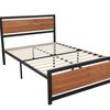 Bivio Metal Bed Frame - Queen