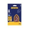 IRWIN 100 x 135mm 240 Grit Mouse Sanding Sheets - 5 Pack 