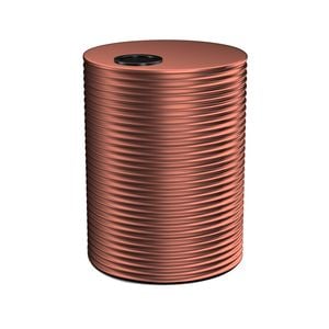 Kingspan 5000L Round Steel Water Tank - 1900mm x 1860mm Manor Red